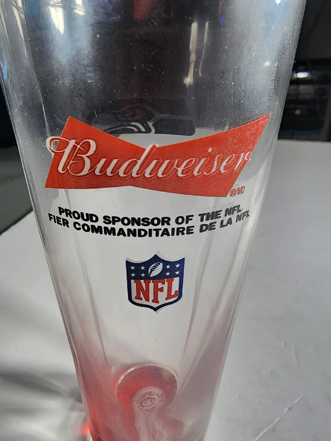 Budweiser NFL Seattle Seahawks Pint Glass thumbnail