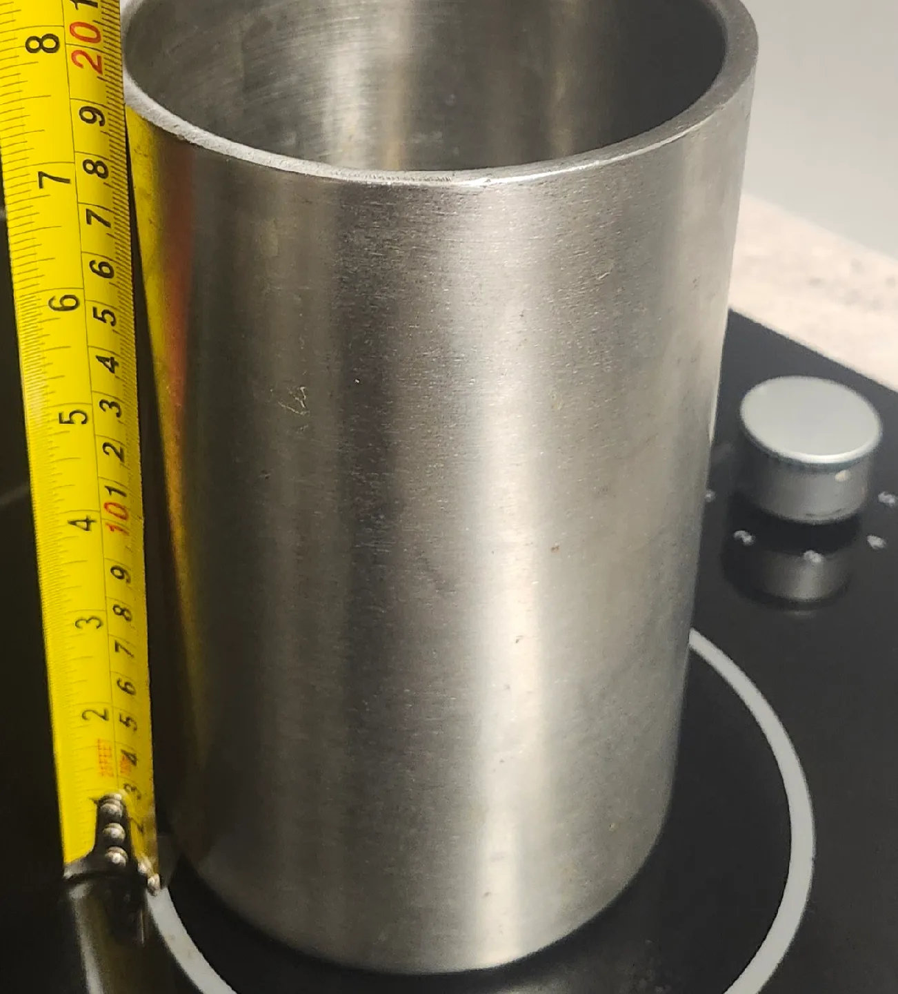 Stainless Steel Utensil Holder - 7 inch height image indicator(2)