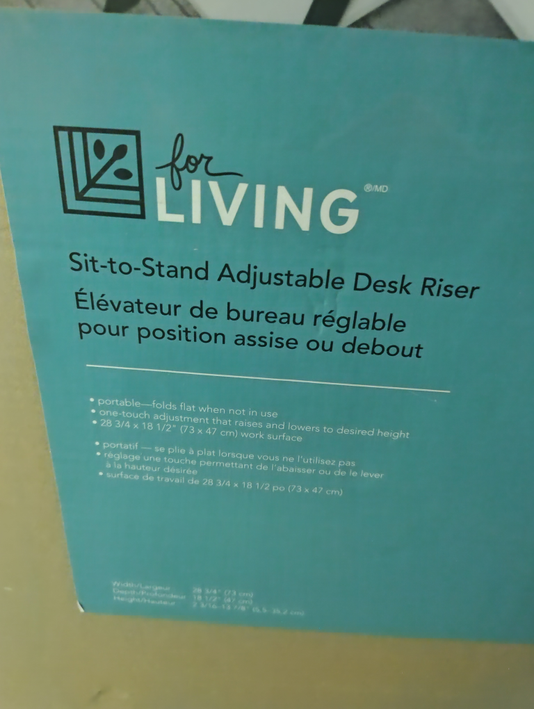 sit to stand Adjustable desk riser