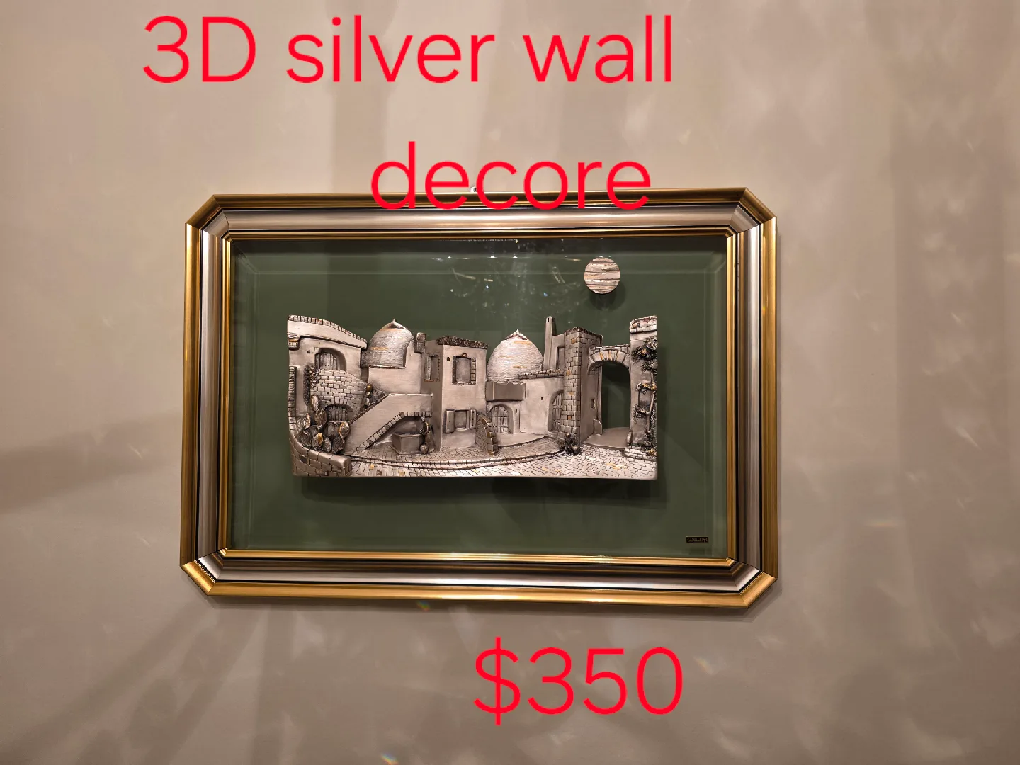 Assorted Framed Silver Art image indicator(2)