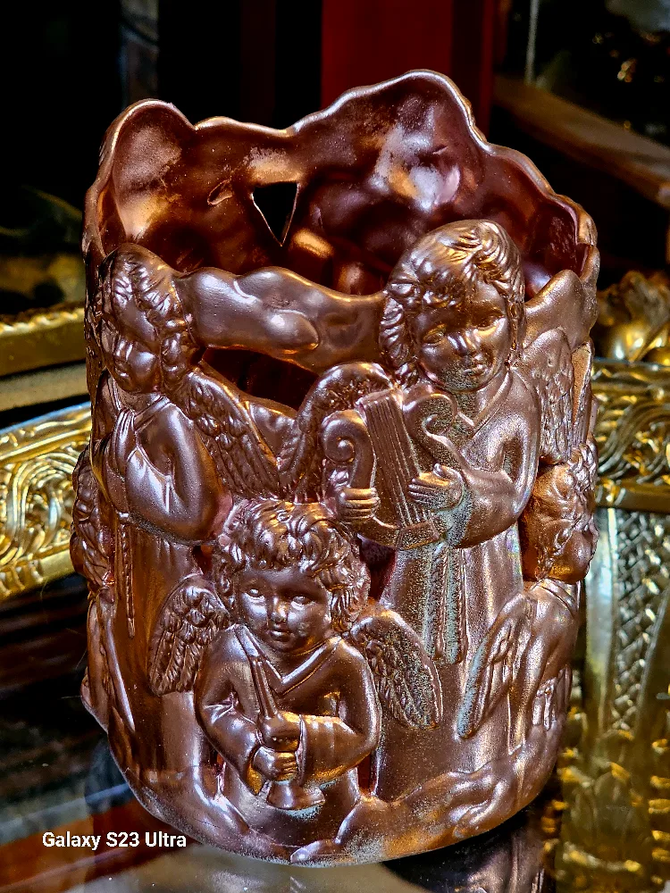 Angel Cherub Vase Candle Holder image indicator(4)