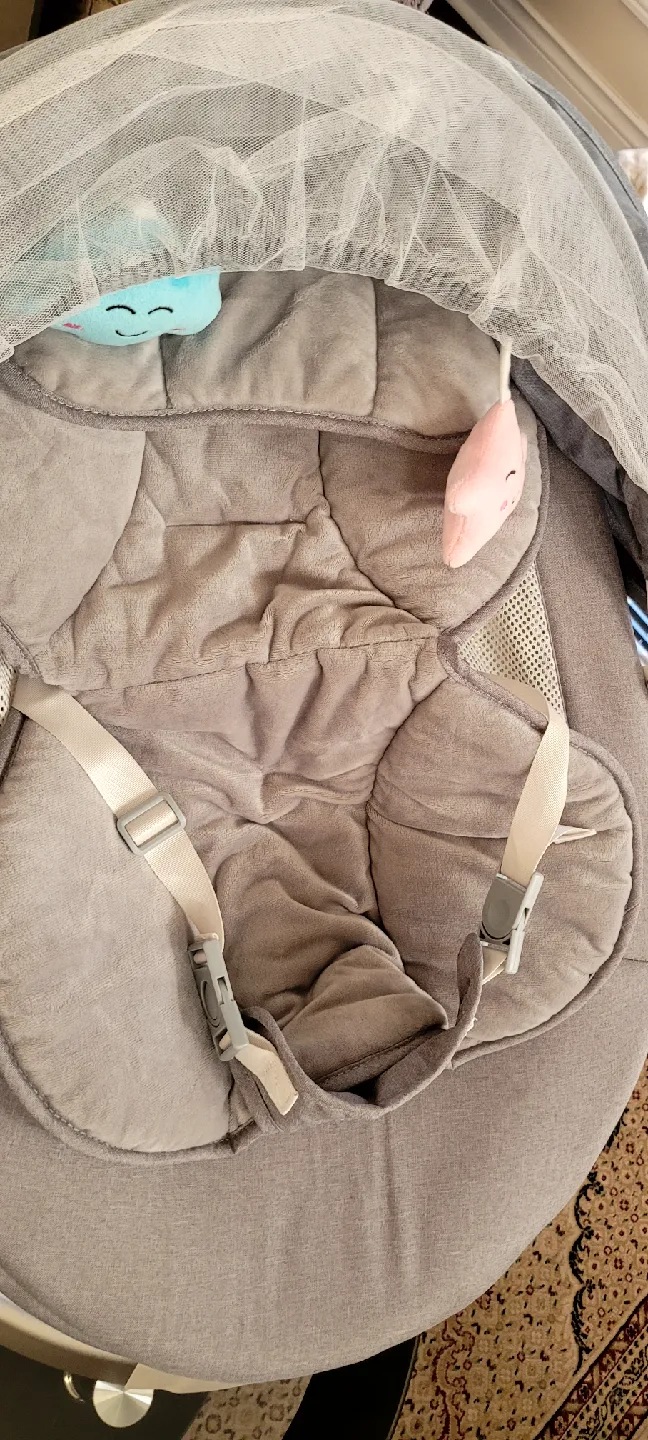 HARPPA Electric Baby Swing - Portable, Grey image indicator(4)