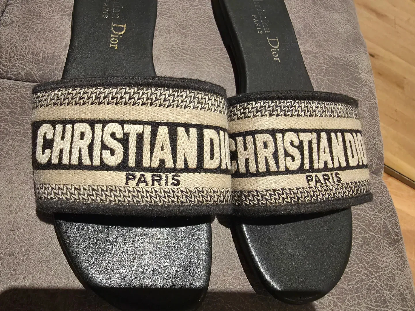 Christian Dior Paris Slides - Size 38 image indicator(4)