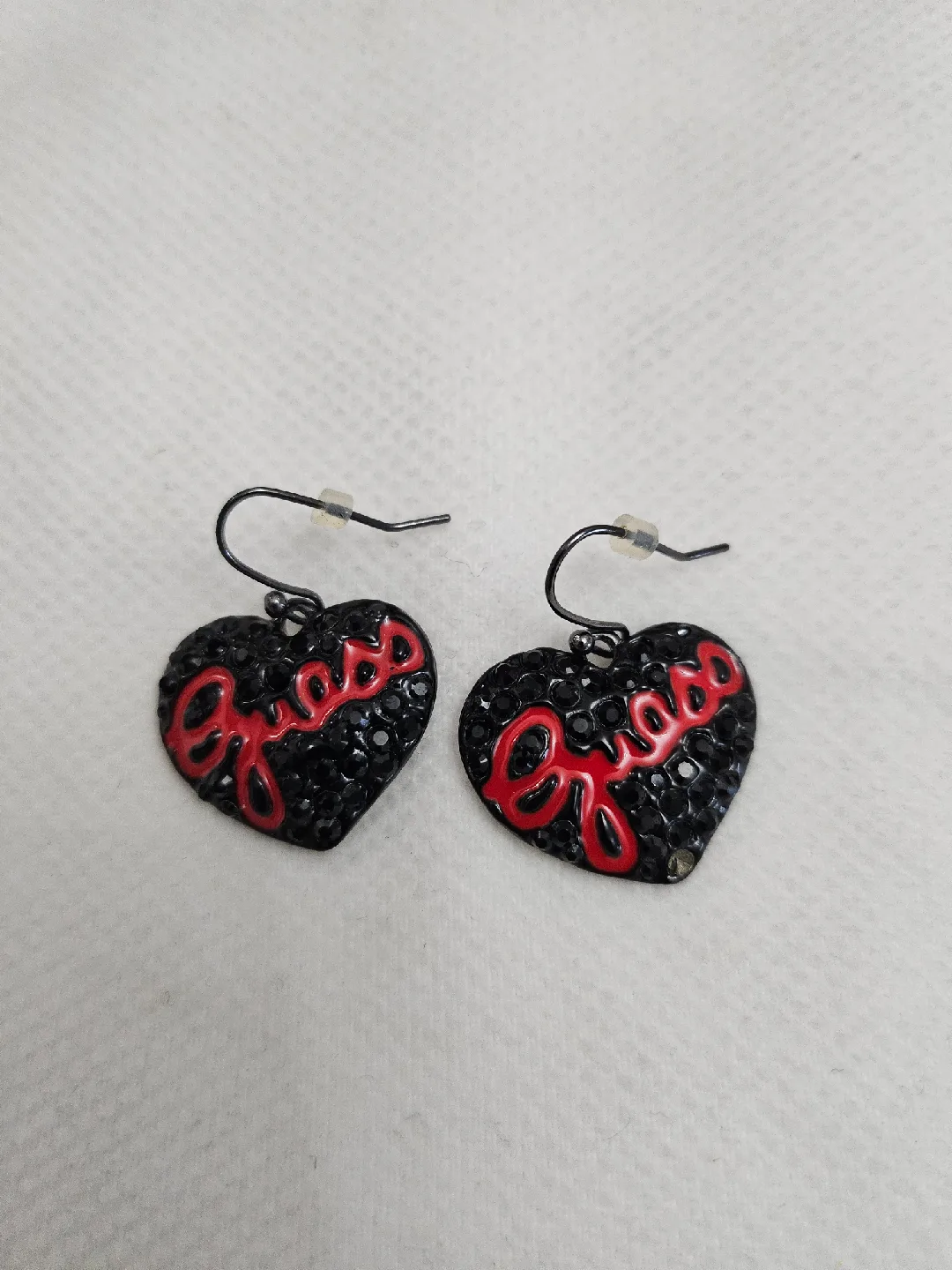 Guess Heart Earrings thumbnail