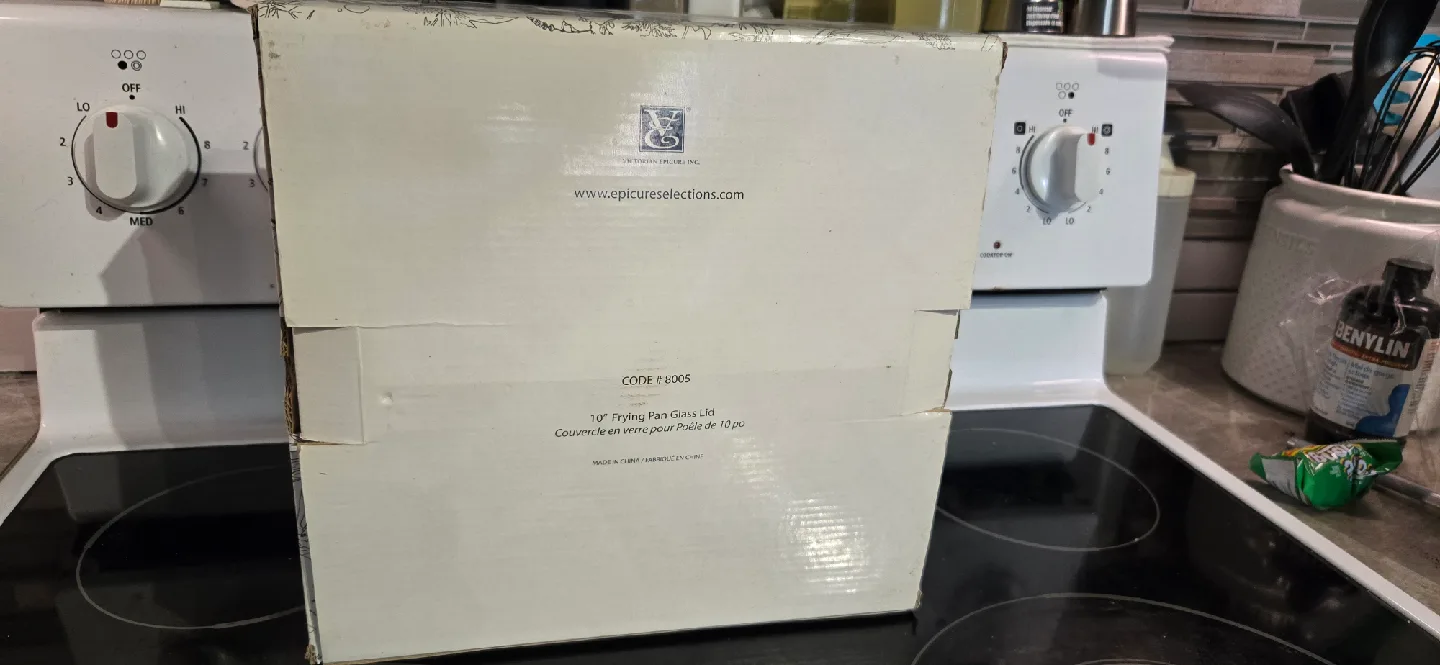 Epicurean Selections 10" Frying Pan Glass Lid - New image indicator(3)