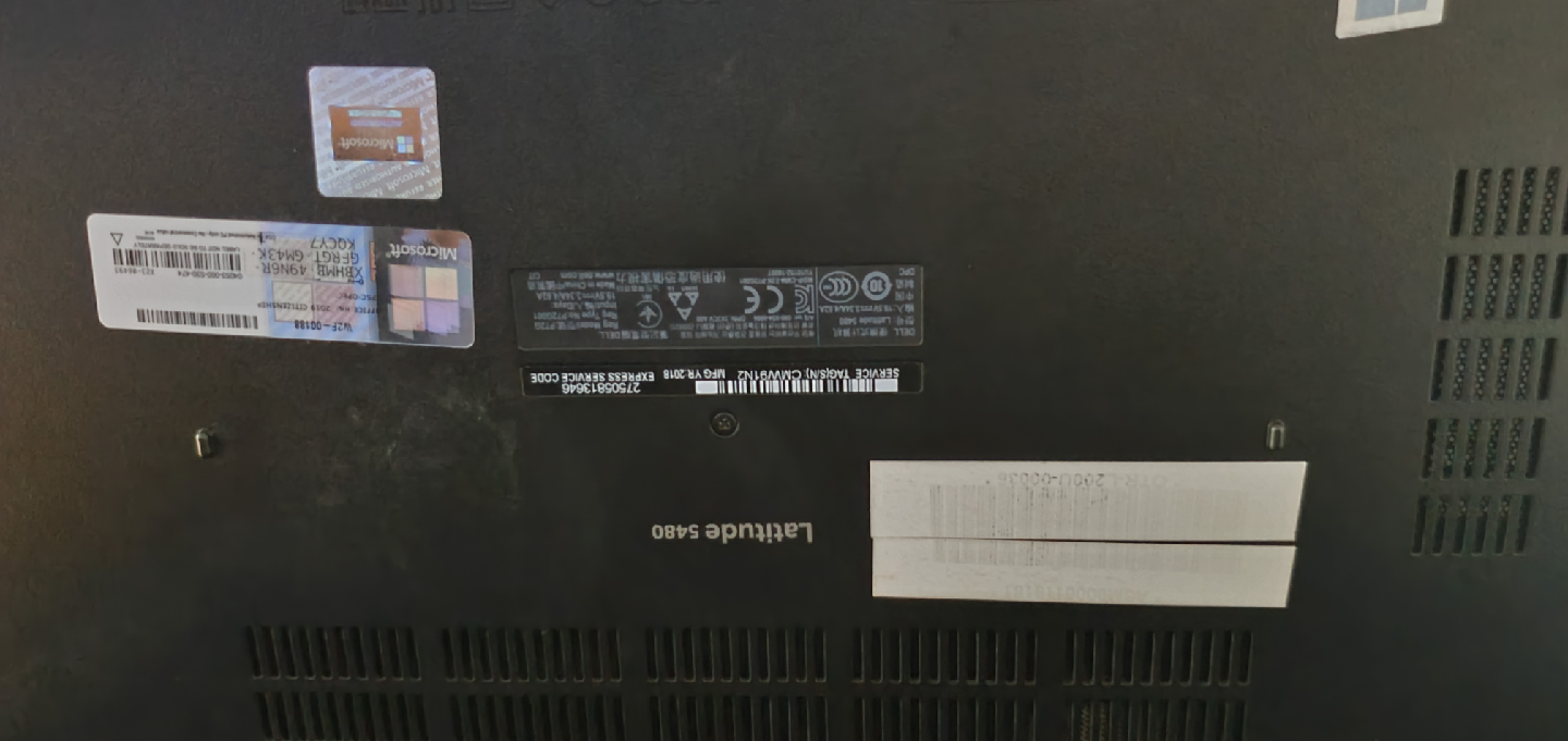 Dell Latitude 5480 Laptop - photo 2