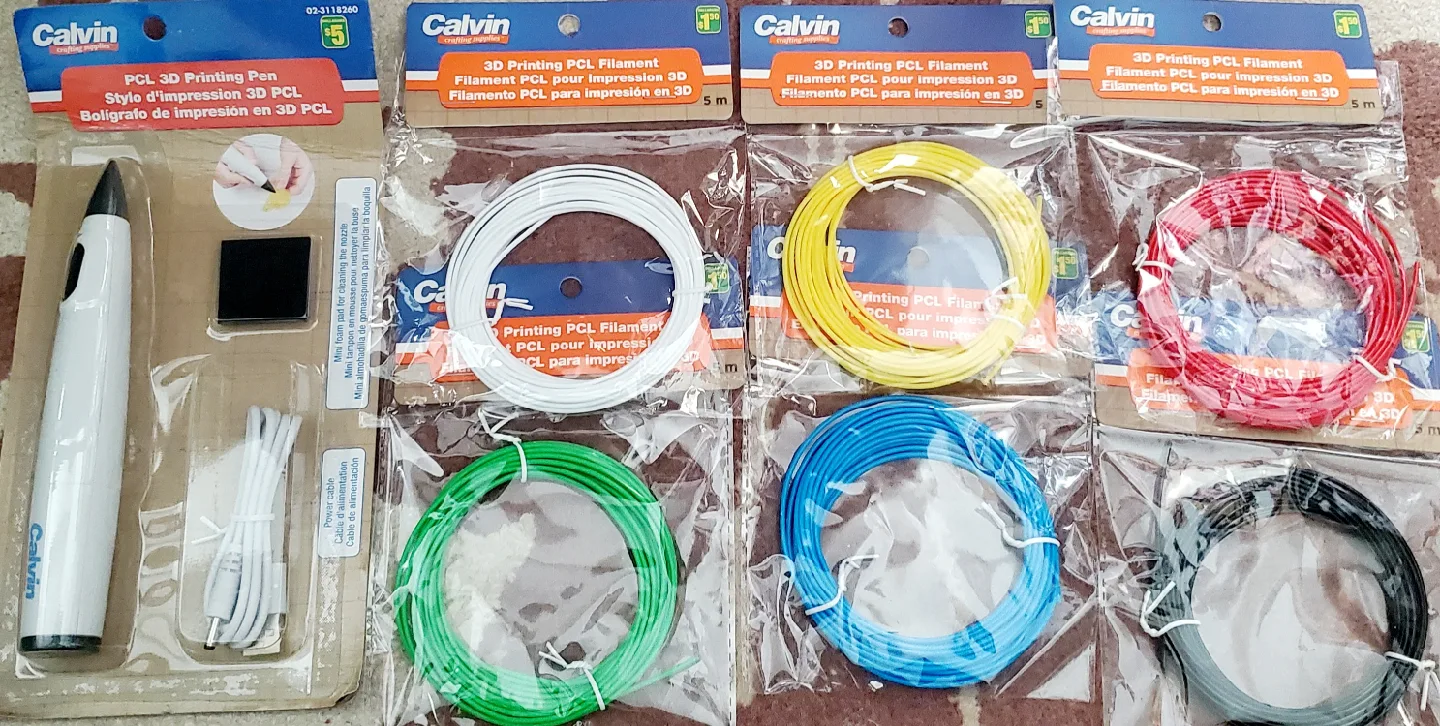PCL 3D Print Pen & Filaments thumbnail