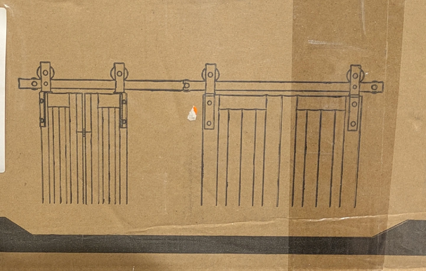 BNIB WINSOON Bifold Door Hardware for Closet