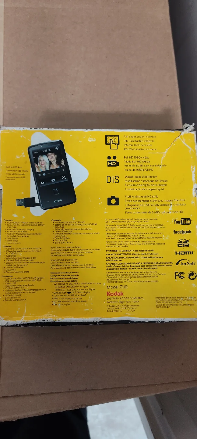 [defective] Kodak Playtouch Digital Camera with Box image indicator(6)