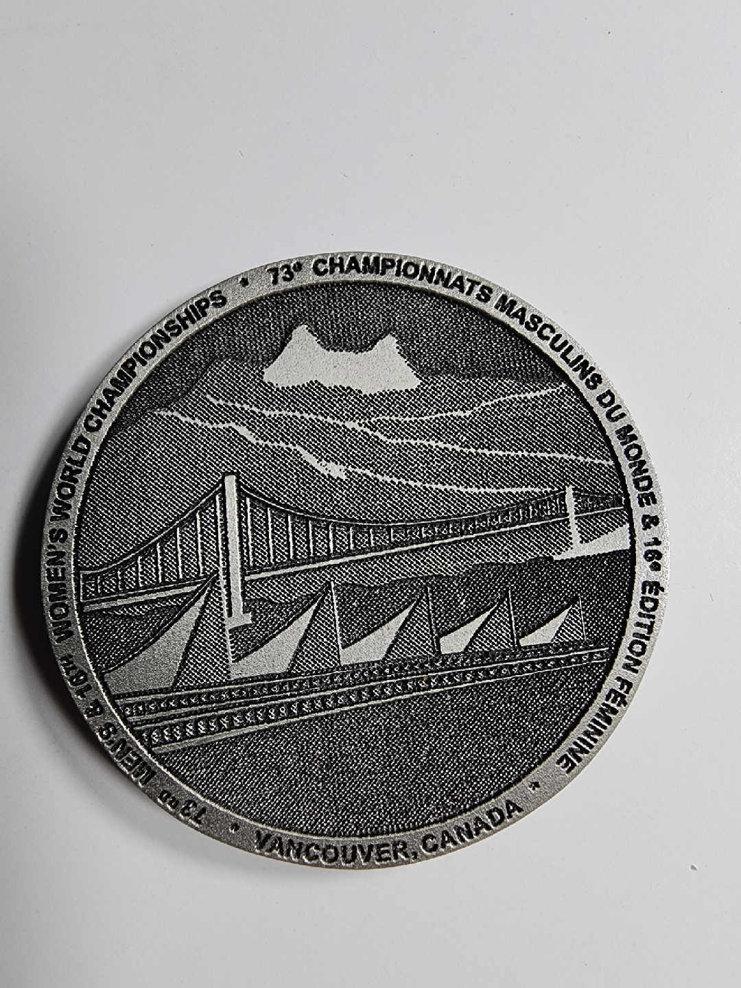 2003 World Weightlifting Championships Medal
