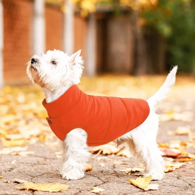 Orange Dog Puffer Vest - Size 3XL image indicator(6)