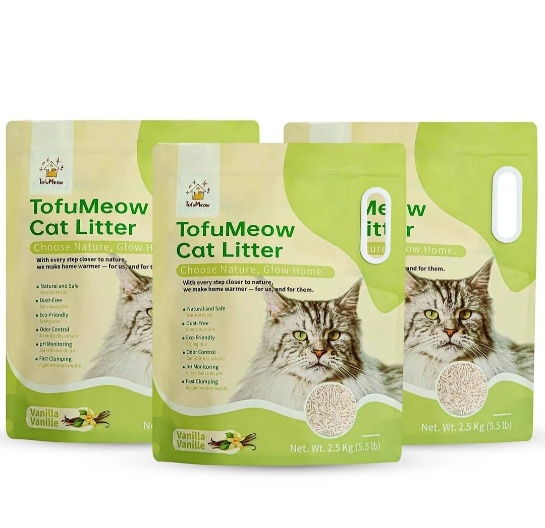 Tofu Cat Litter – Natural, Dust-Free & Eco-Friendly (2.5kg) 🌿 - photo 3