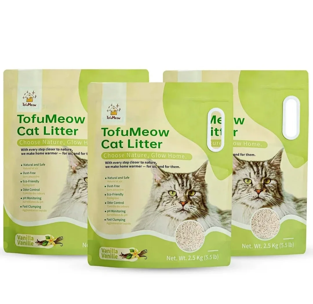 Tofu Cat Litter – Natural, Dust-Free & Eco-Friendly (2.5kg) 🌿 image indicator(3)