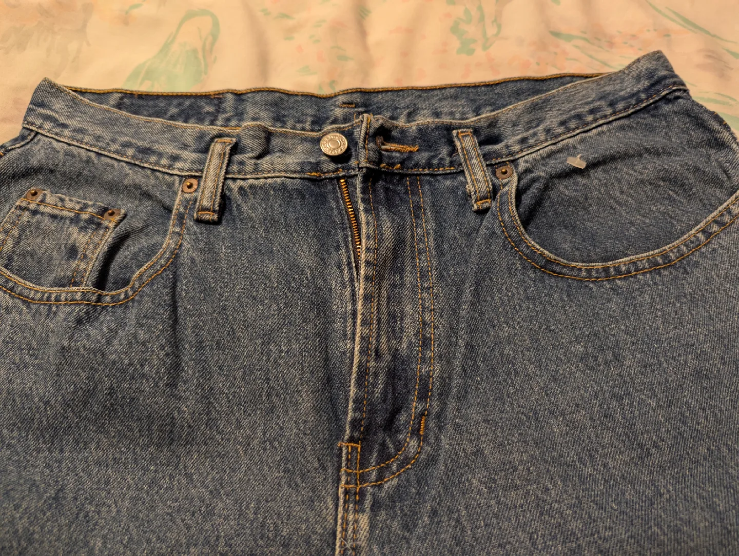 Gap Denim Baggy Fit Jeans Size 10x32 image indicator(3)