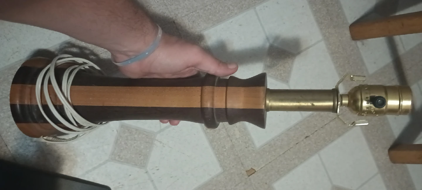 Wooden Table Lamp