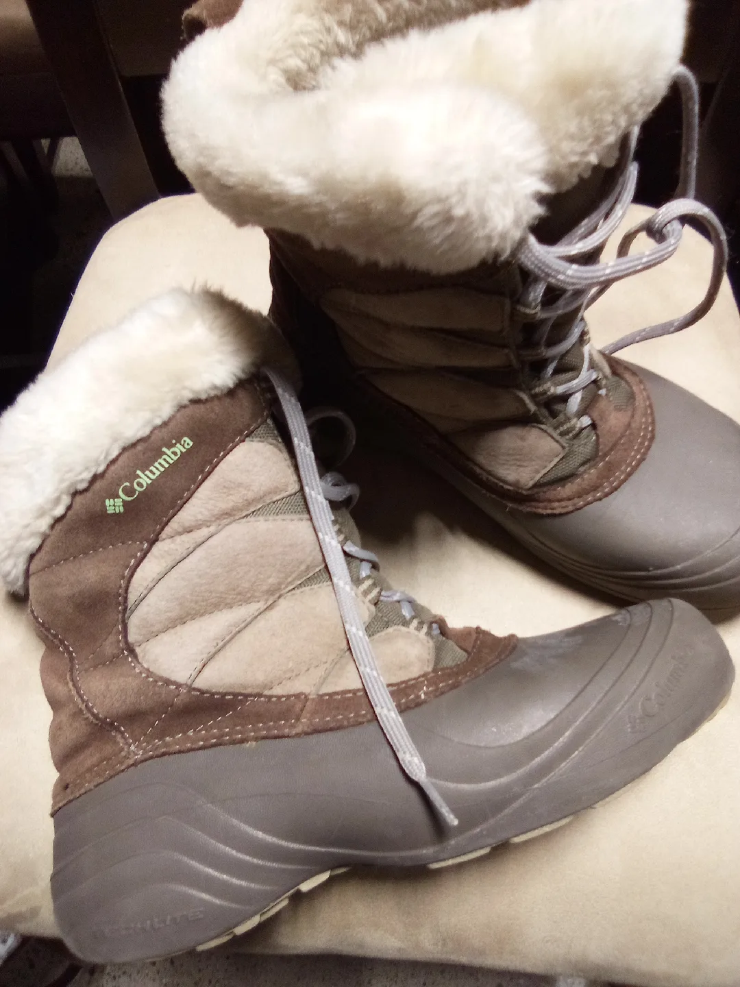 'NEW' Columbia Sierra Summette Thermo lite Leather Size 10 NEW thumbnail
