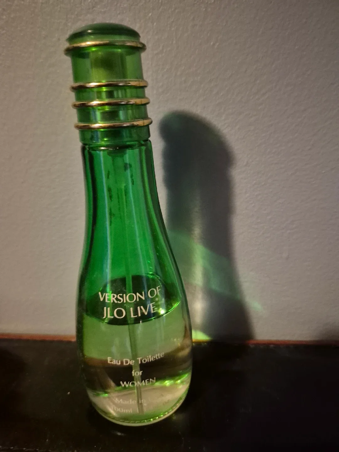 "OUR VERSION OF" JLO Live Eau De Toilette 100ml..about half full thumbnail