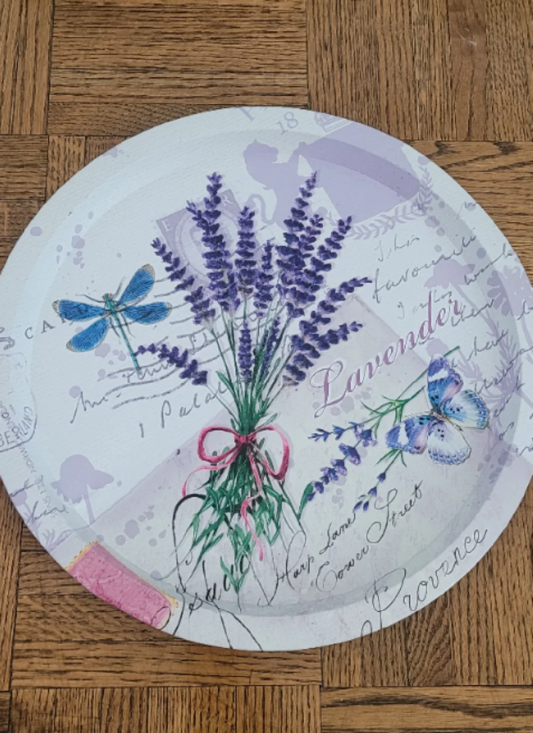 Lavender Decorative Tray 🥕 thumbnail