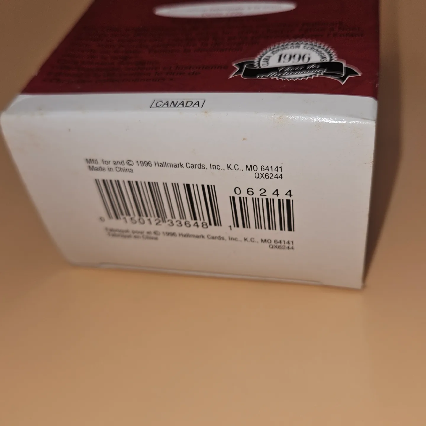 1996 Hallmark Ornament "Come All Ye Faithful" image indicator(3)