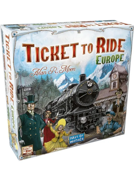 Ticket to Ride: Europe Board Game *new unopened * image indicator(2)