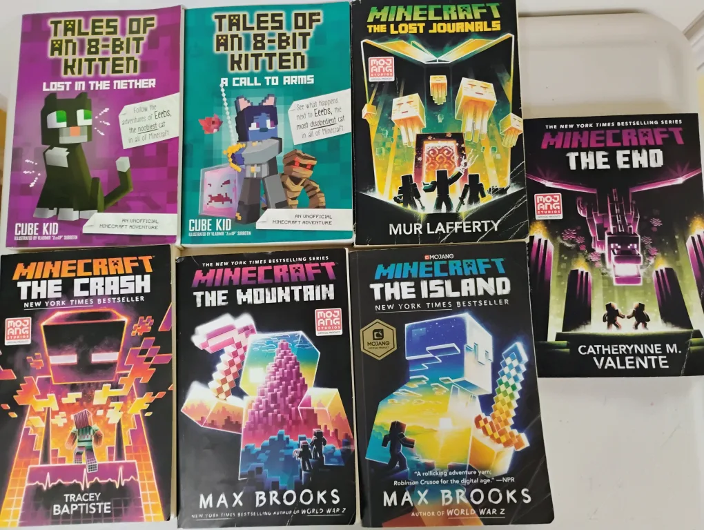 Minecraft Book Bundle, 7 kids novels image indicator(2)