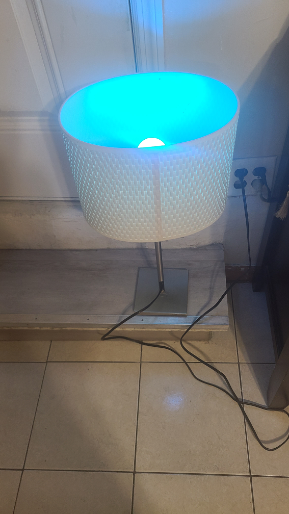 Table Lamp with White Shade - photo 2