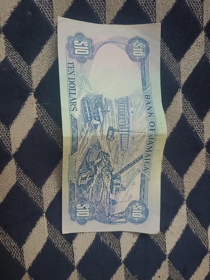 Jamaican currency vintage image indicator(2)