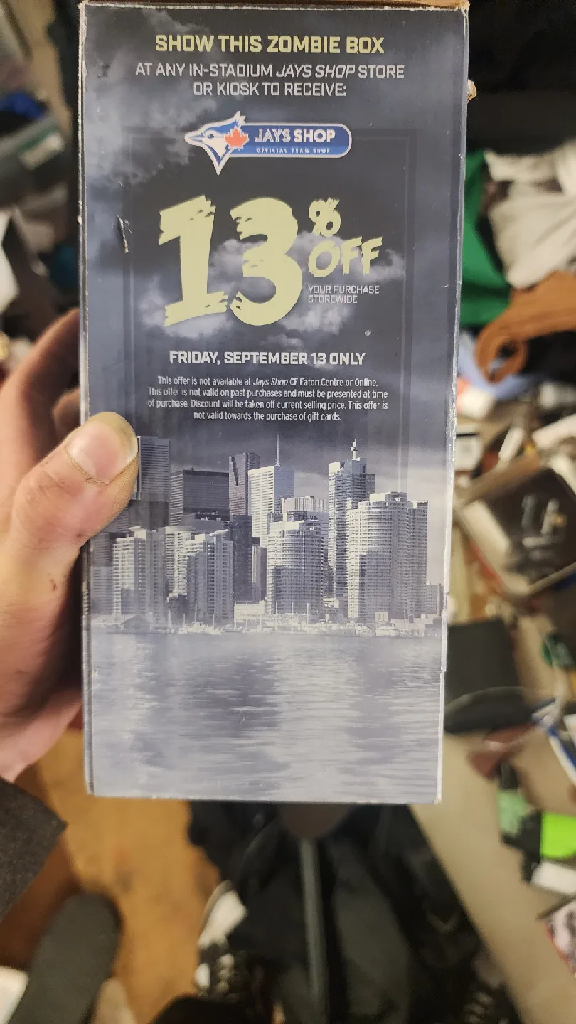 Toronto Blue Jays Zombie Figurine image indicator(2)