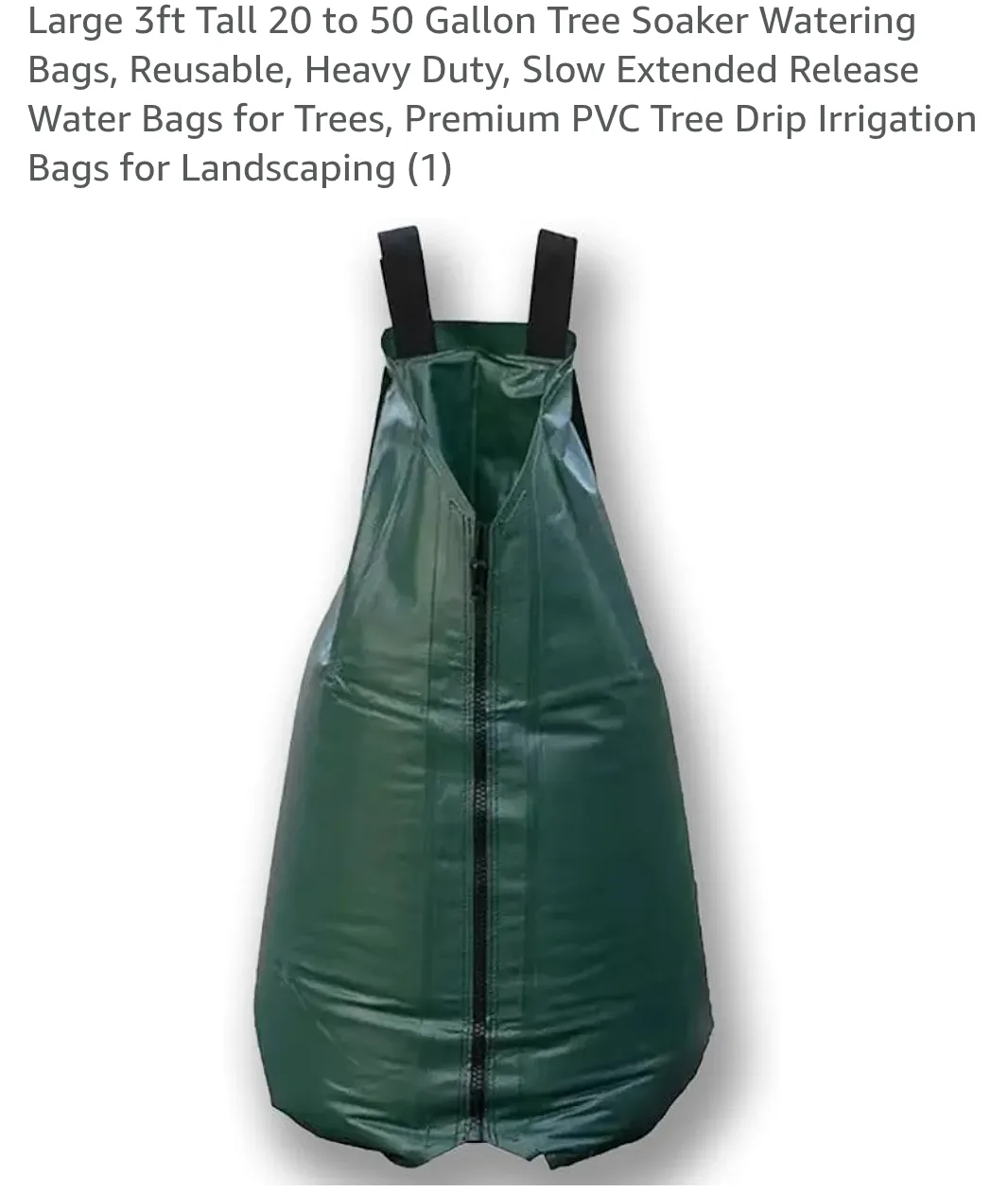 Tree Soaker Watering Bag - 20 to 50 Gallon image indicator(5)