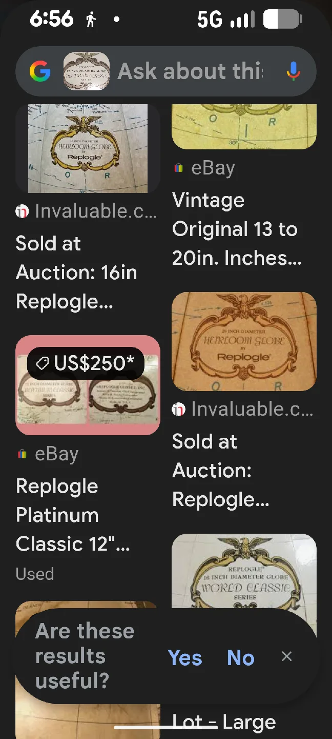 Replogle 12 Inch Diameter Globe Platinum Classic Series image indicator(9)