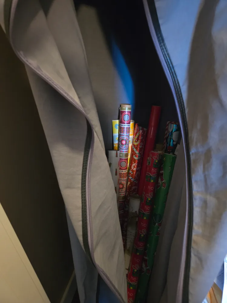 Hanging Gift Wrap or Clothing Organizer image indicator(5)