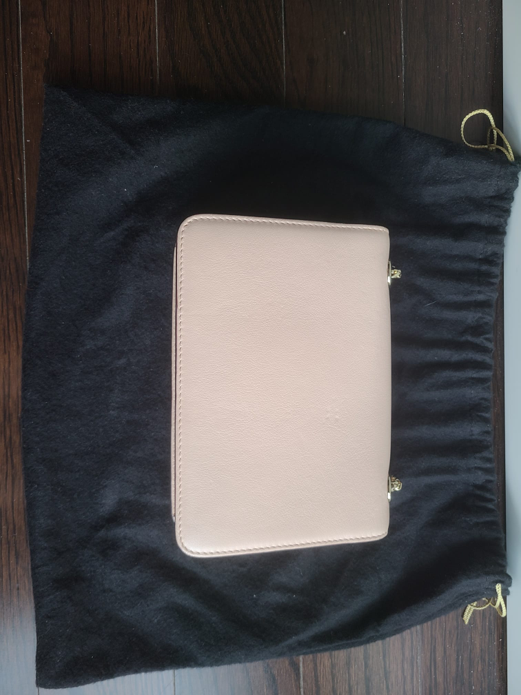 Strathberry East/West Mini Crossbody Baby Pink - photo 3