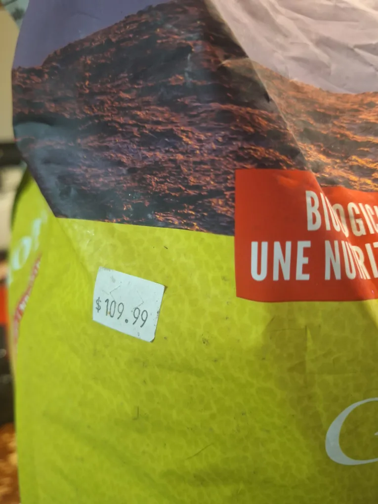 Want gone ASAP- Orijen Senior Dog Food originally $110 image indicator(2)