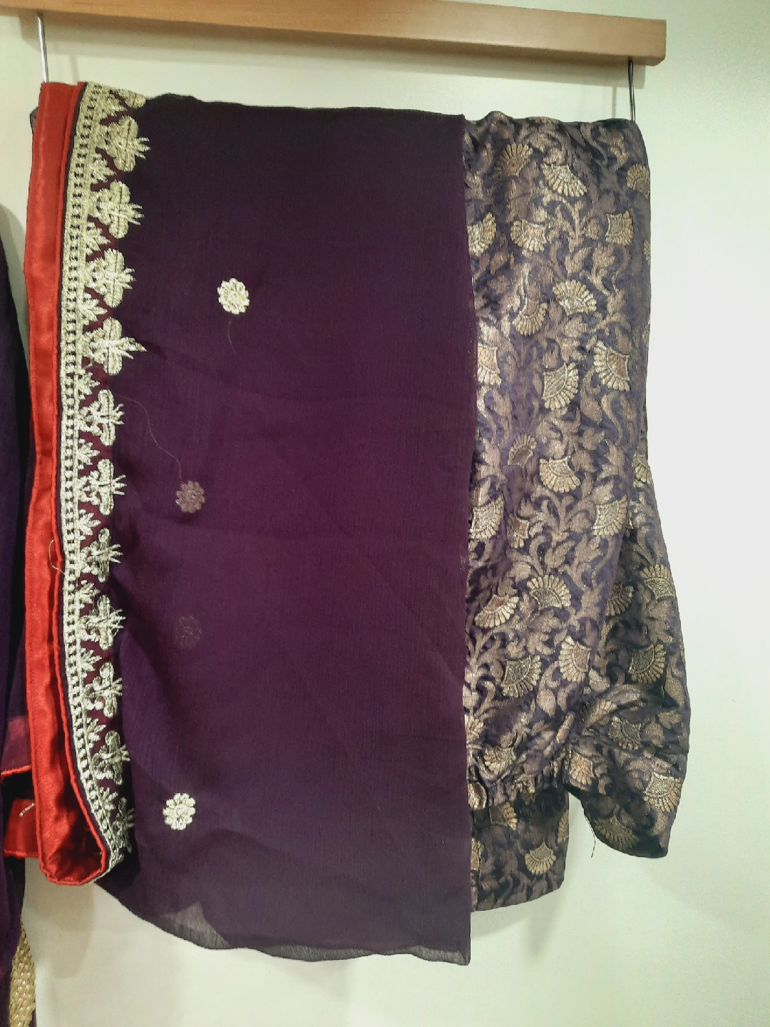 embroidered fancy chiffon suits - photo 3