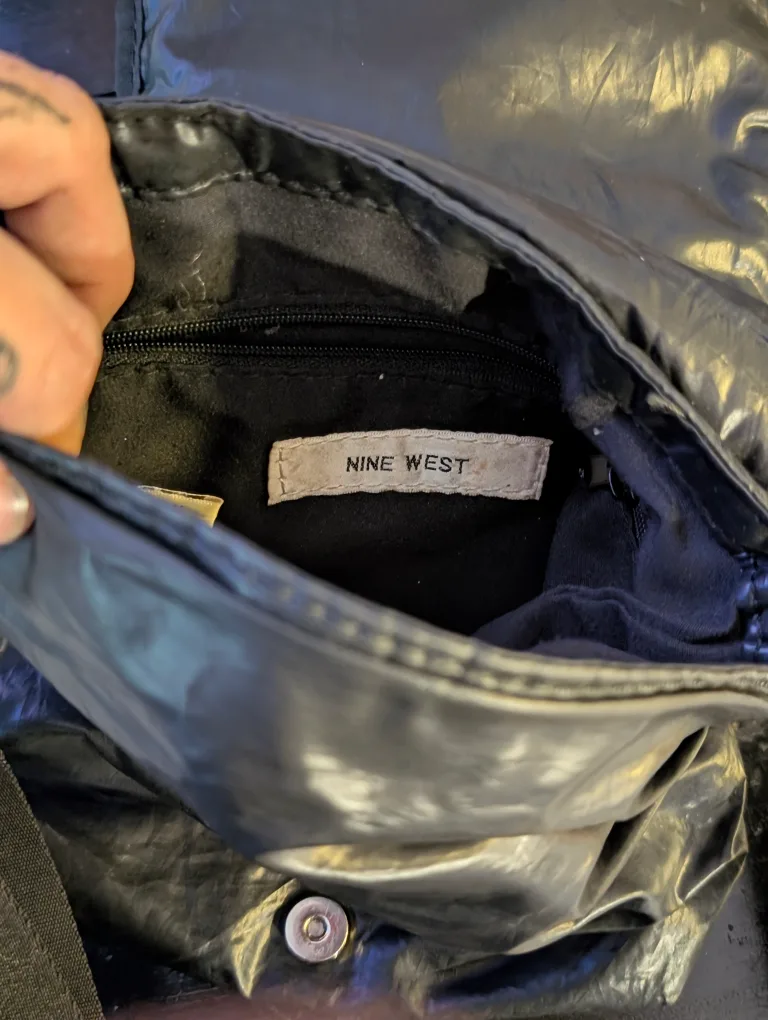 Nine West Black Crossbody Bag image indicator(8)