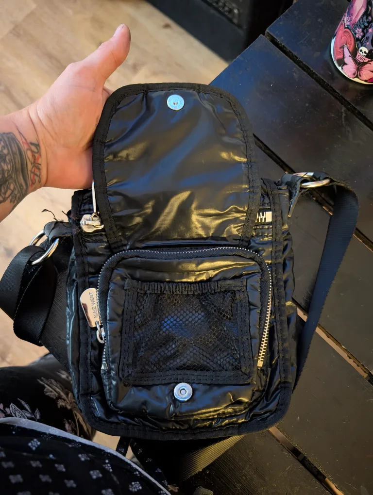 Nine West Black Crossbody Bag image indicator(10)