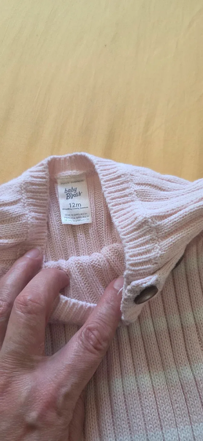 Baby B'gosh 12-18M Pink Knit Set image indicator(5)