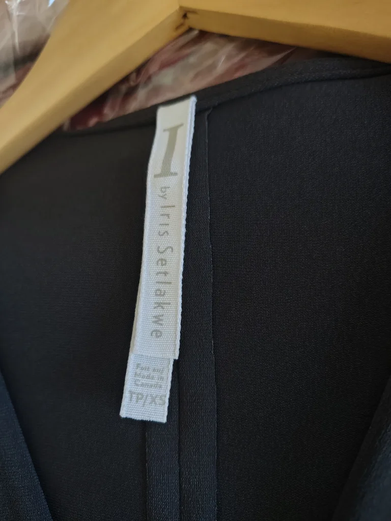 Iris Setlakwe Grey Wrap Dress - Size XS image indicator(3)