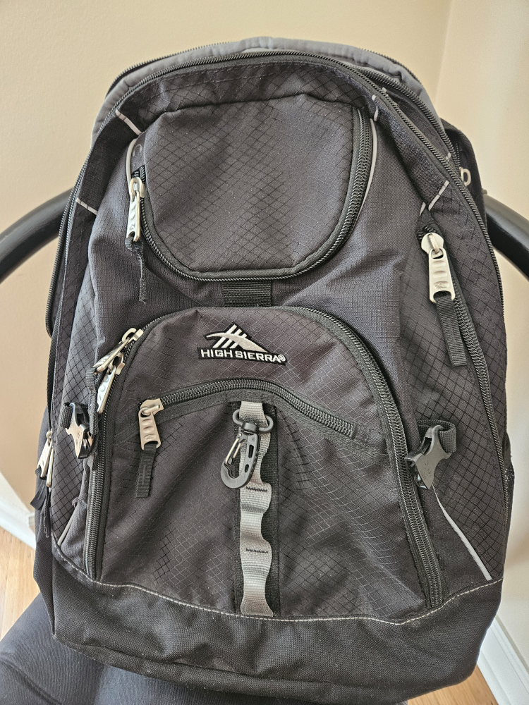 High Sierra Backpack - Black