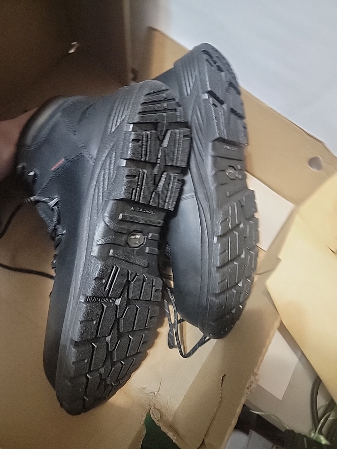 Oliver Black Leather Work Boots - photo 3