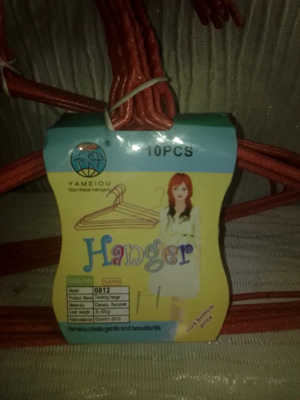 Yameiou 10-Piece Non-Trace Hangers image indicator(2)