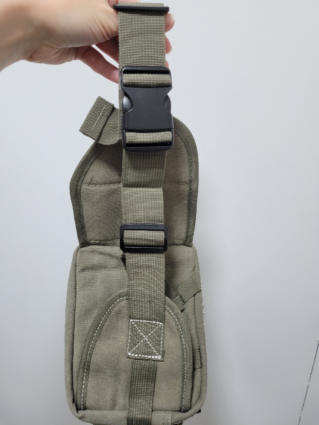 AAA Olive Green Canvas Funny Pack - photo 4