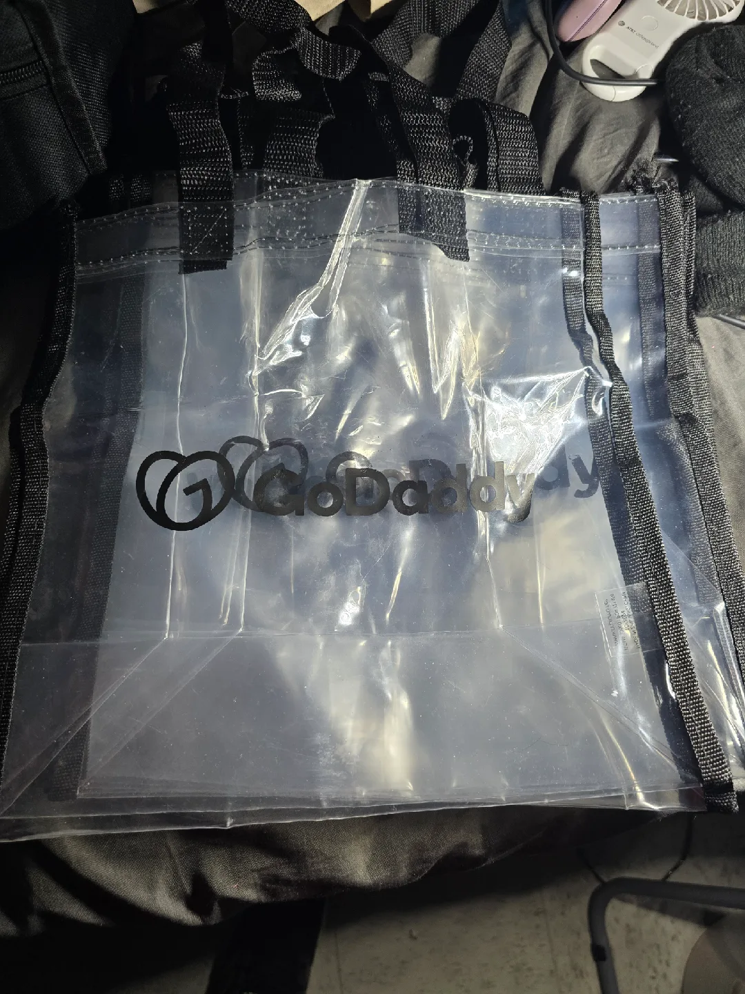 GoDaddy Clear Tote Bag image indicator(2)