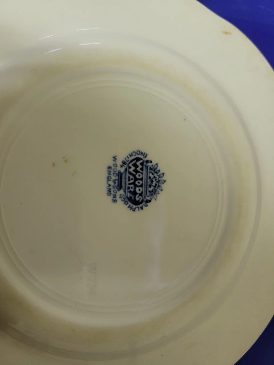 Woods Ware Enoch 1935 Calendar Plate - photo 2