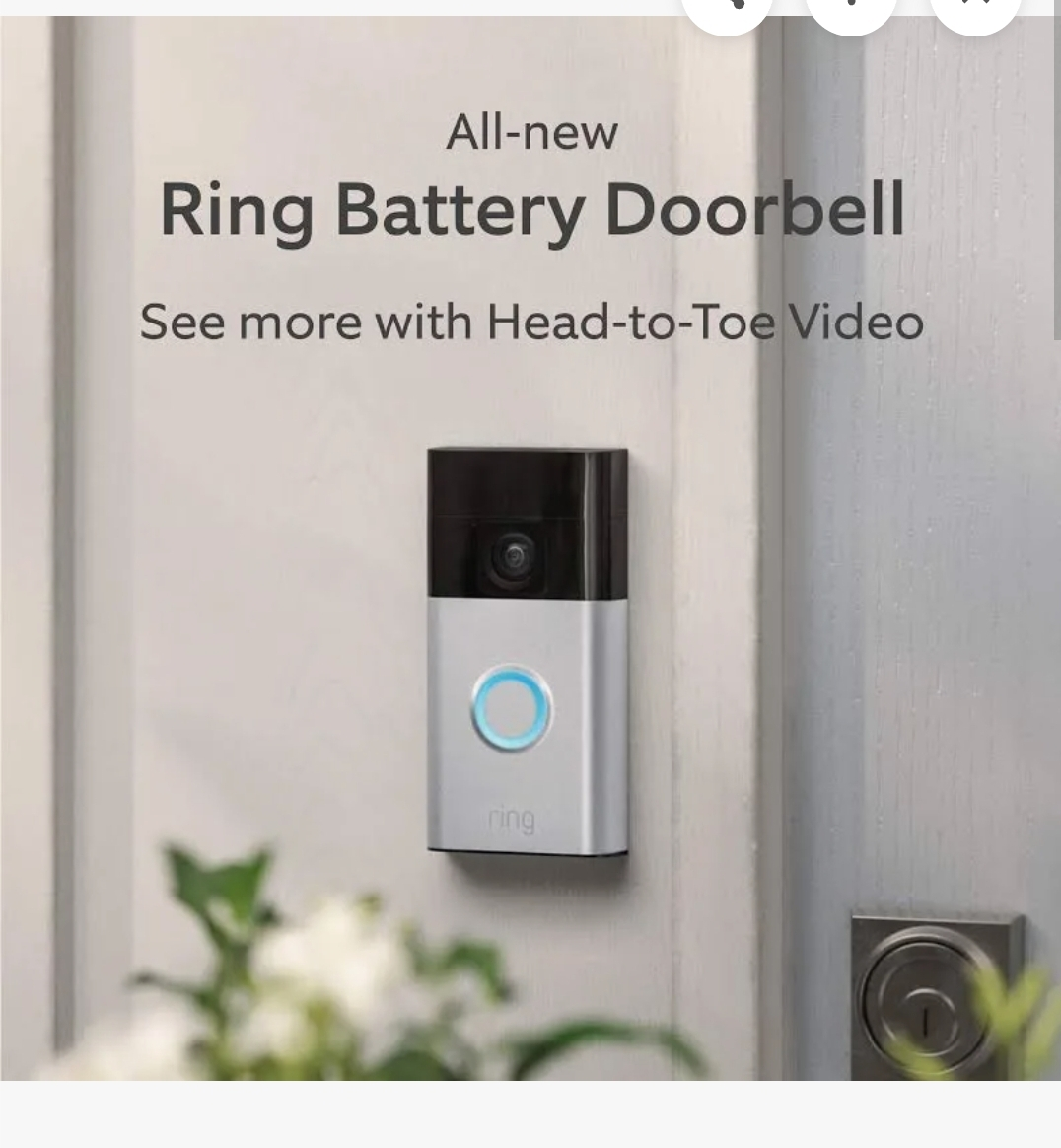 Ring Battery Doorbell & Indoor Cam - photo 2