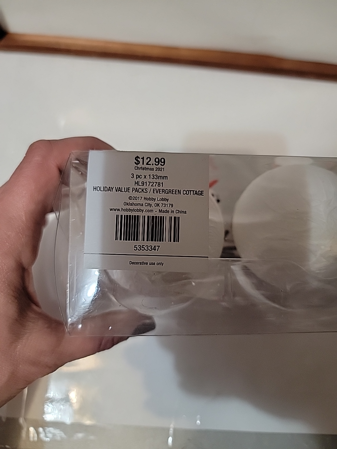 Hobby Lobby Evergreen Cottage Snowman Ornaments - New - photo 5