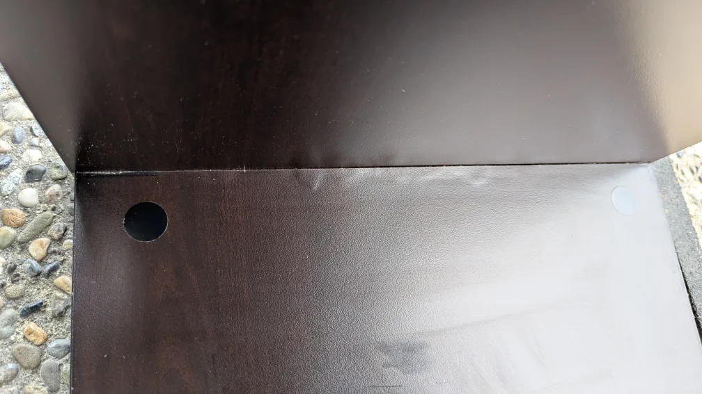 Brown 4-Cube Storage Shelf / Bookcase / Entertainment Stand image indicator(9)