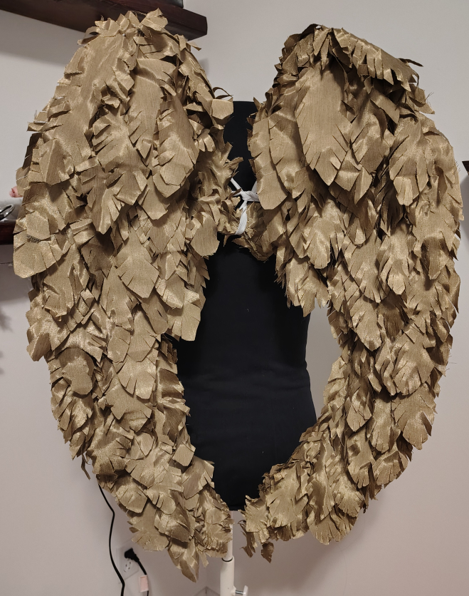 Gold Angel Wings Costume Accessory