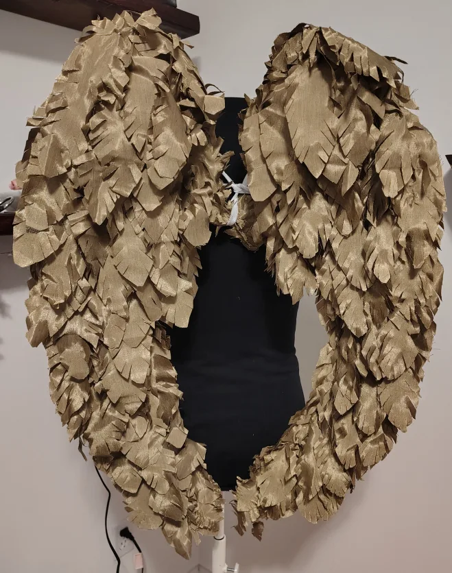 Gold Angel Wings Costume Accessory thumbnail
