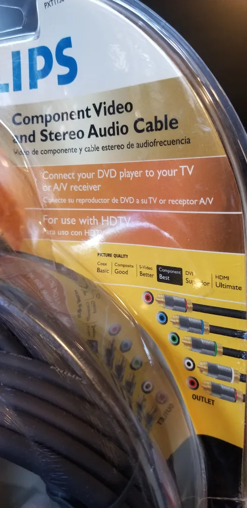 Monster Ultra 800 Component Video Cable 12ft image indicator(5)